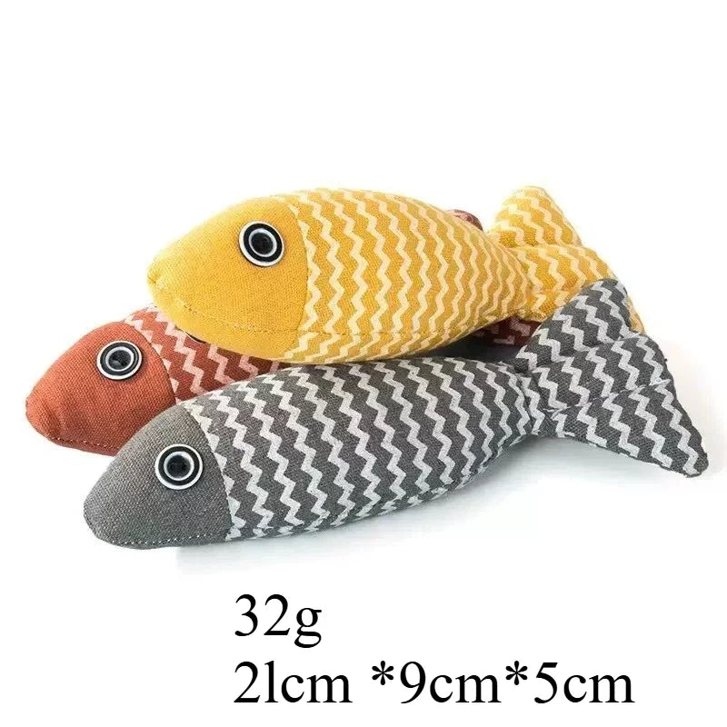 CatNipWave Simulationsfisch – Katzenminze-Spielzeug gegen Langeweile & Zahnabrieb