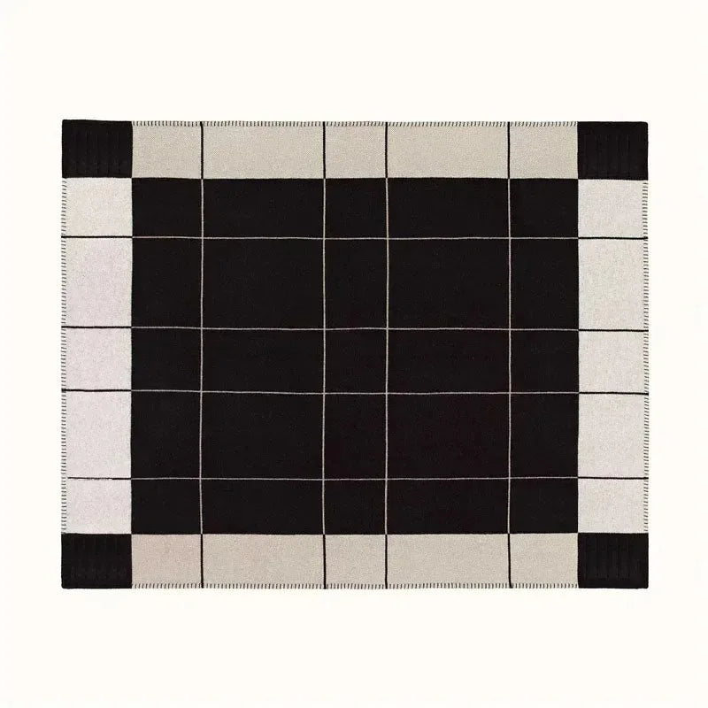 Imitations-Kaschmir-Karo