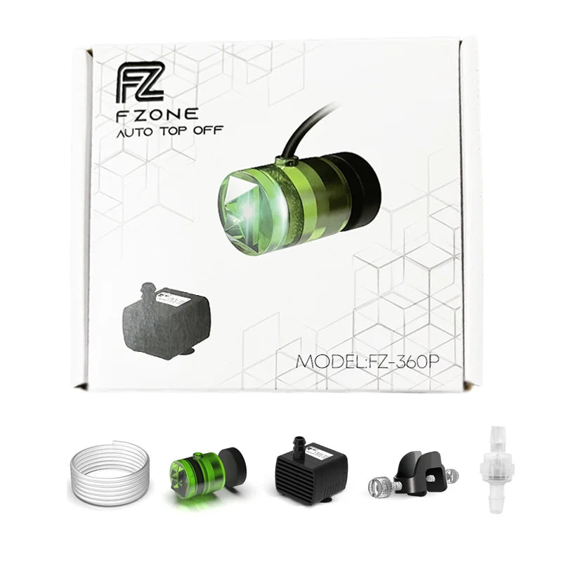 Automatisches Aquarium-Nachfüllsystem 12V – ATO-Sensor – 74-GPH-Pumpe