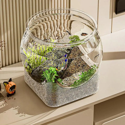 AquaGlobe Rundes Desktop Aquarium