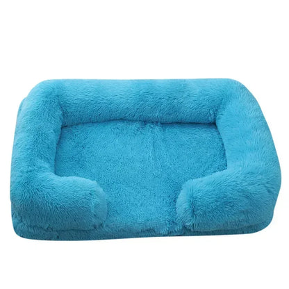 SNOOZY NEST – Luxuriöses Winter-Hundebett | Groß, waschbar & superweich