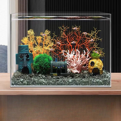 Ananas-Dekorationsornament fürs Aquarium