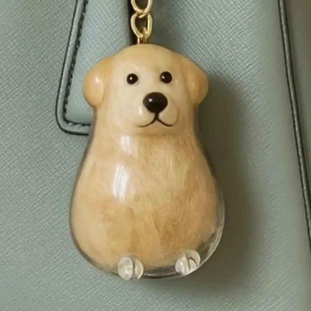 MemoriPaw Schlüsselanhänger zur Aufbewahrung von Hundehaaren