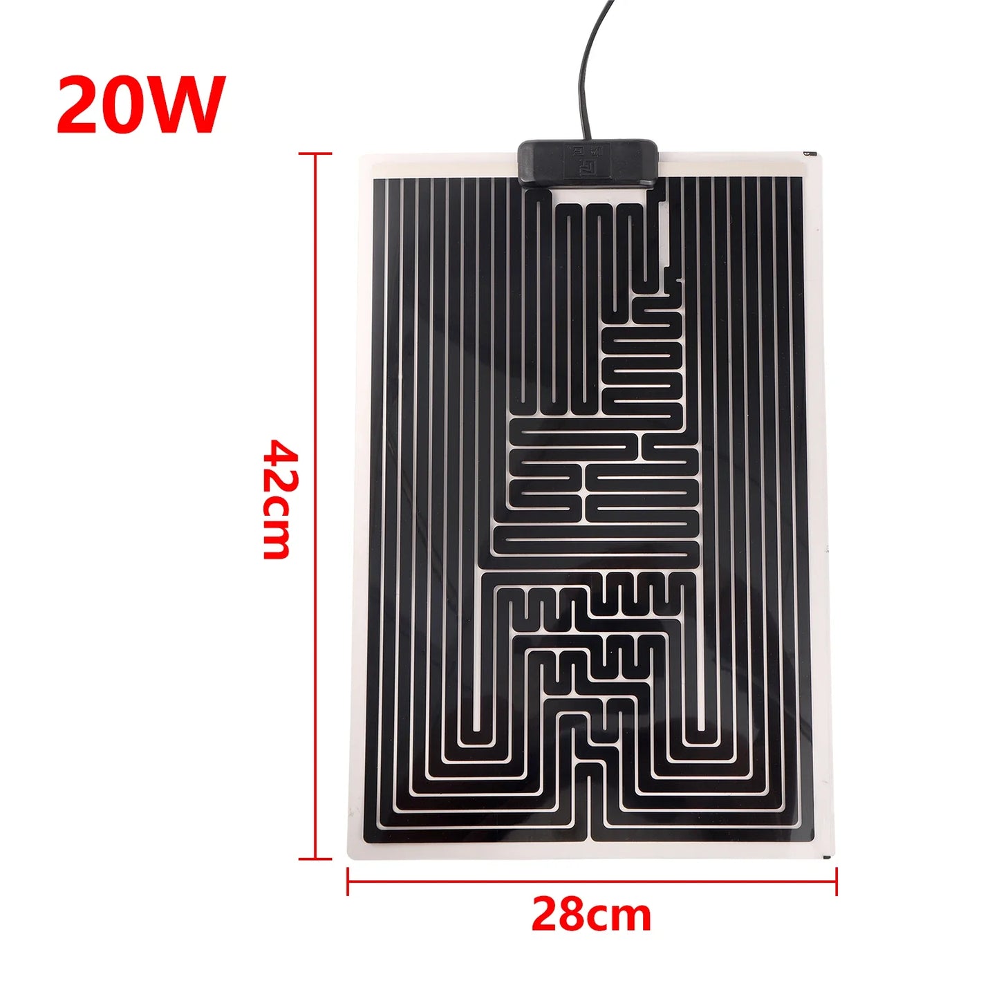 Heizmatte mit einstellbarer Temperatur