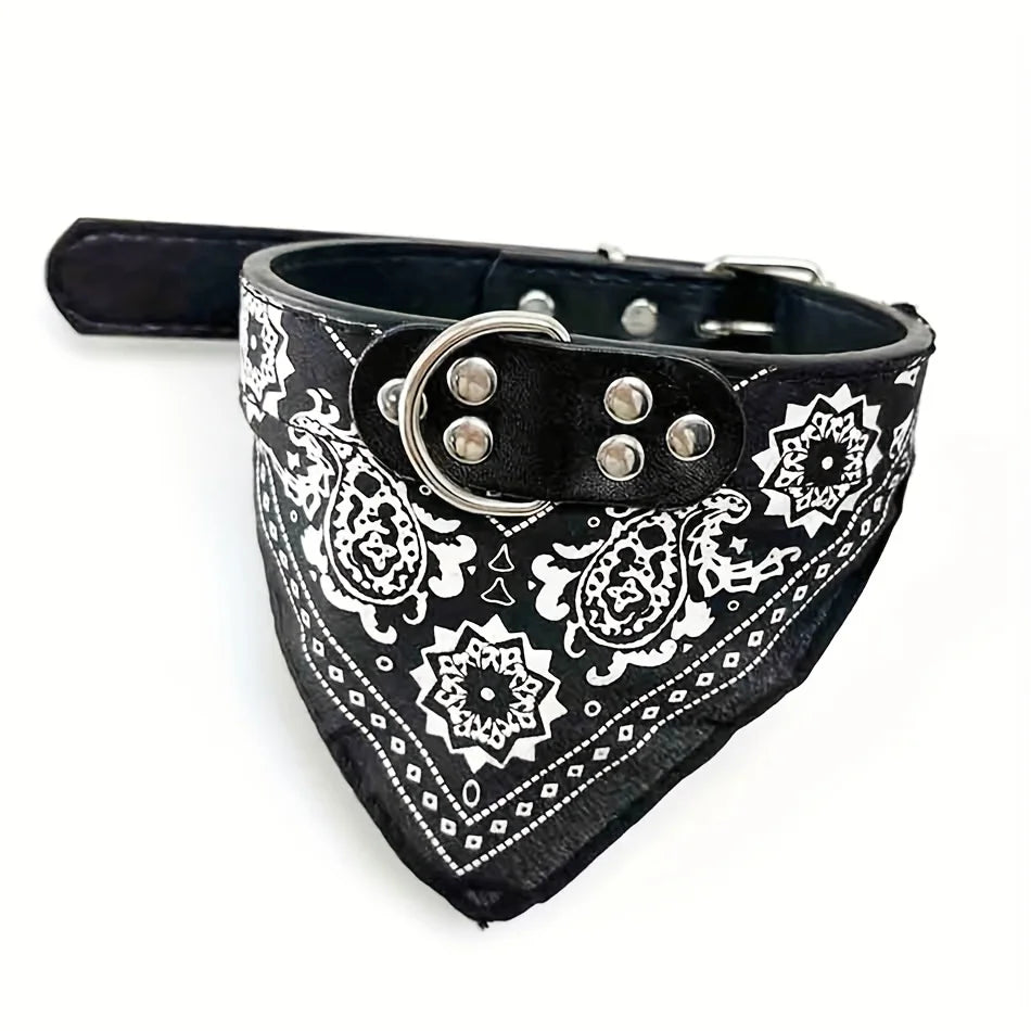 TribalPaws Weiches Haustier Halsband mit Halstuch