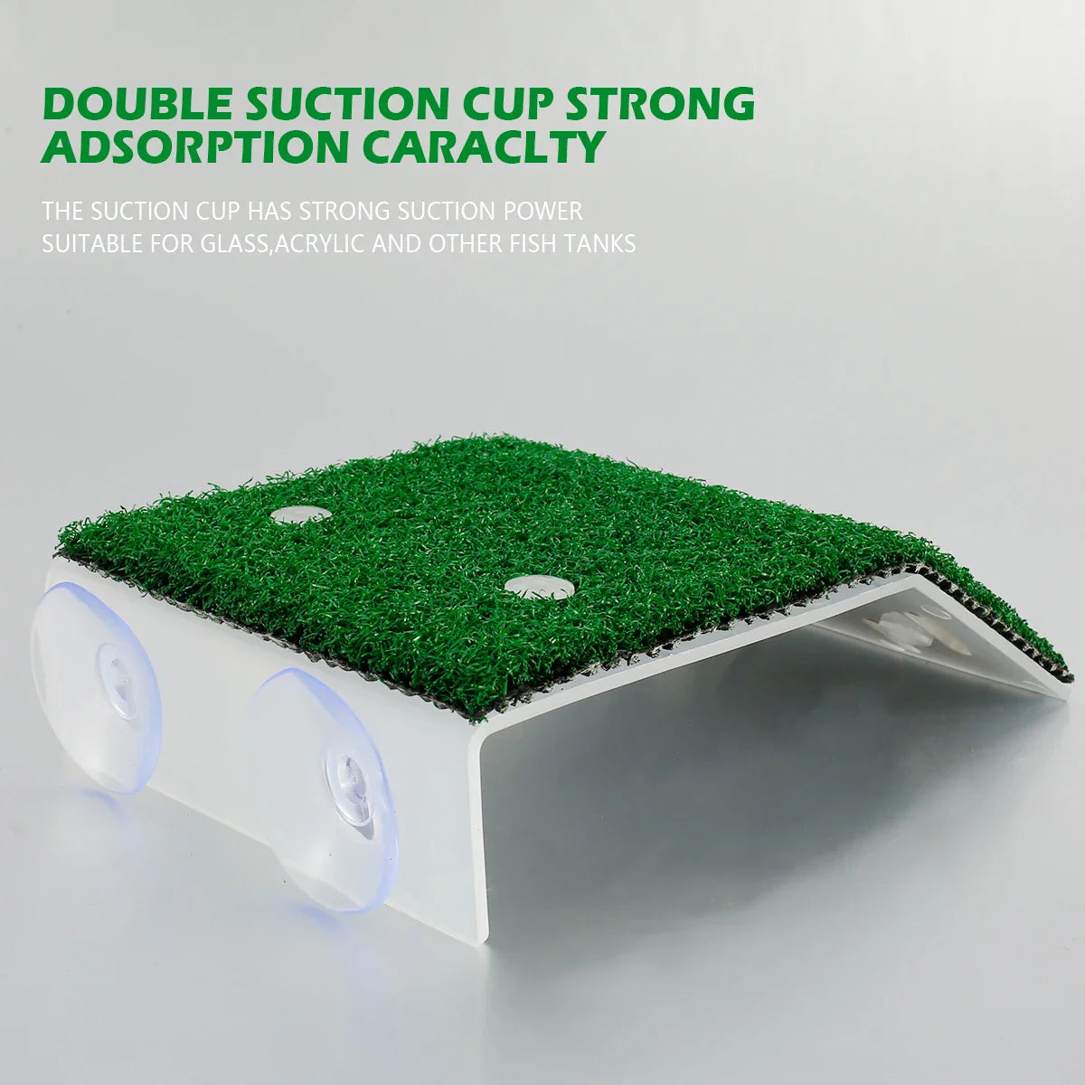 EcoLawn Schildkröten-Sonnenplattform – Schwimmende Insel mit Rampen und Kunstrasen