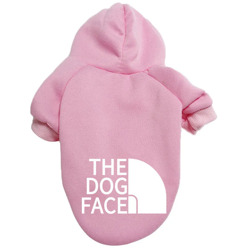 Wärmender Hundehoodie zum Öffnen