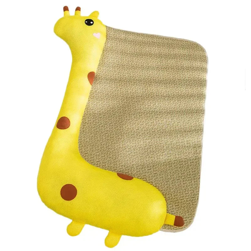 Kühlmatte für Hunde und Katzen – Sommerbett in Tierform mit Gelfüllung