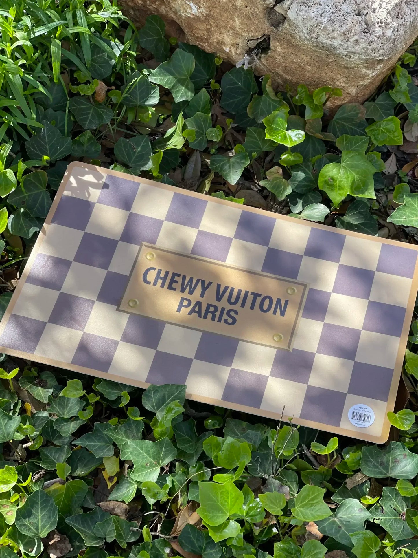 Designer-Futternapf mit Untersetzer