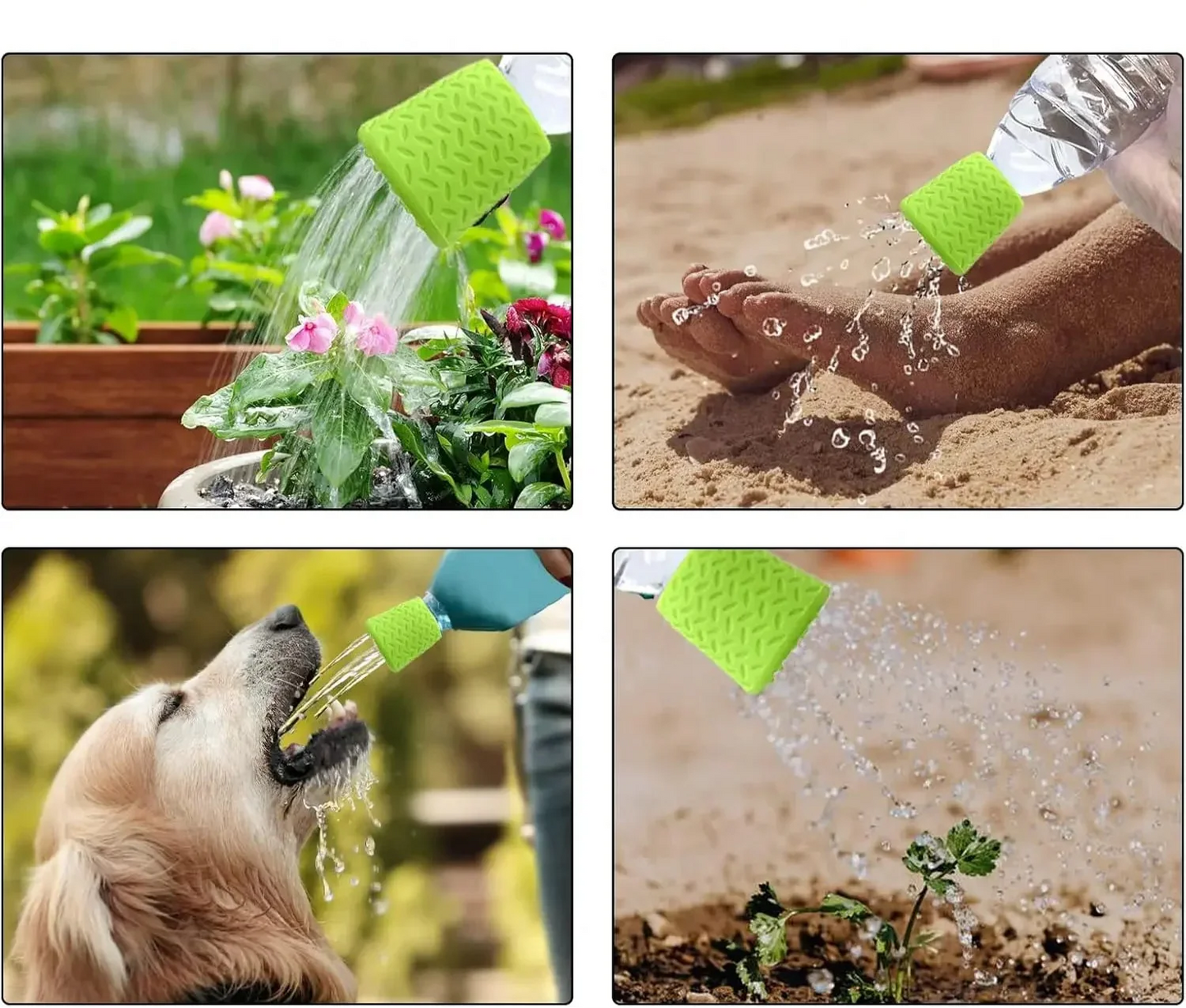 PAWSPLASH – Tragbarer Duschsprüher aus Silikon für Haustiere