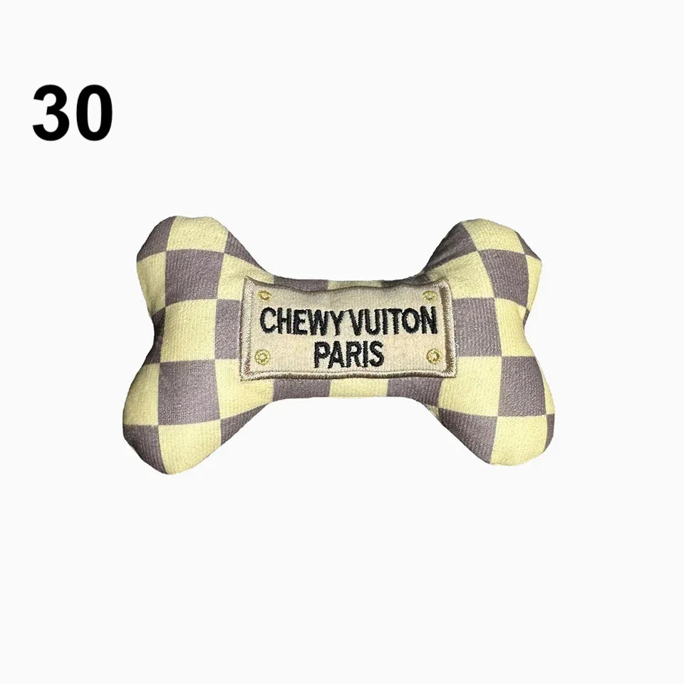 PawChic Luxus-Plüsch-Hundespielzeug