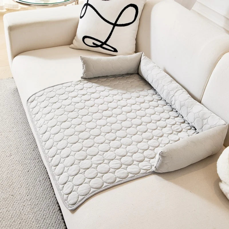 COOLREST – Kühlende Hundematte für den Sommer | Atmungsaktive, waschbare und rutschfeste Liege für Hunde und Katzen