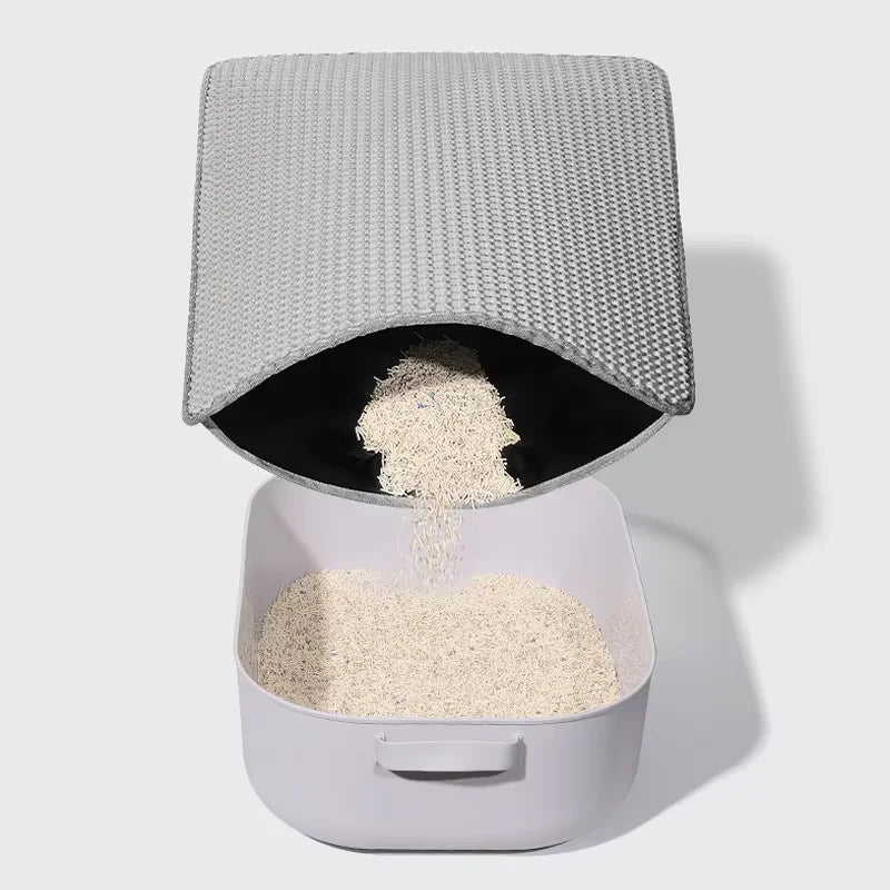 PawsGuard Doppel-Schicht Wasserdichte Katzenstreumatte