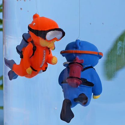 Cartoon-Aquarium-Dekoration Mini-Taucher