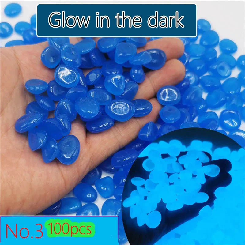 Leuchtende Aquariums