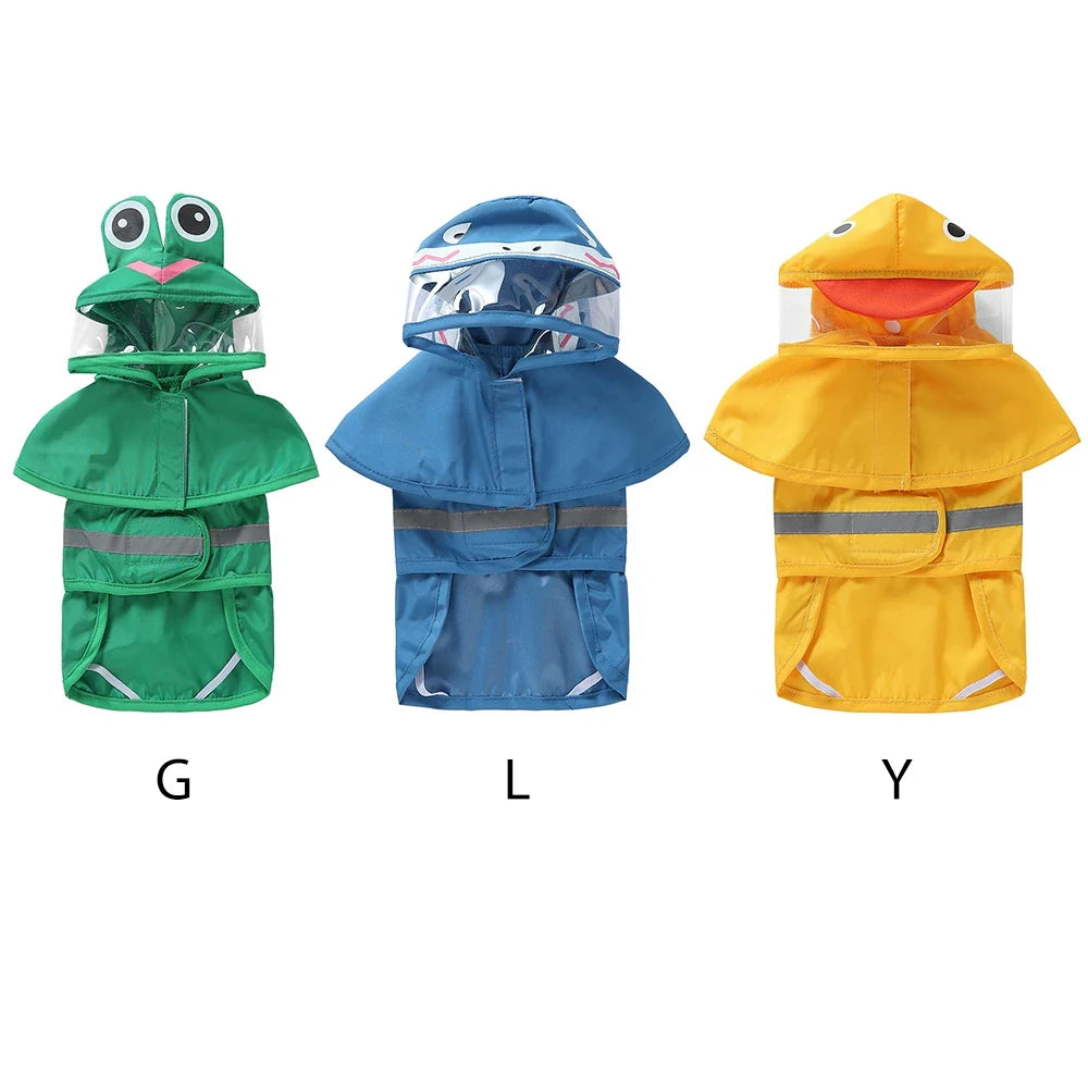 RainPaw ReflectaHood Hunderegenmantel