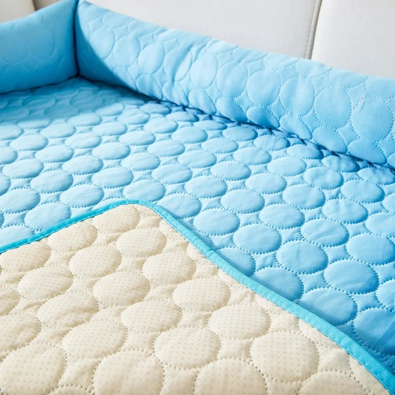 COOLREST – Kühlende Hundematte für den Sommer | Atmungsaktive, waschbare und rutschfeste Liege für Hunde und Katzen