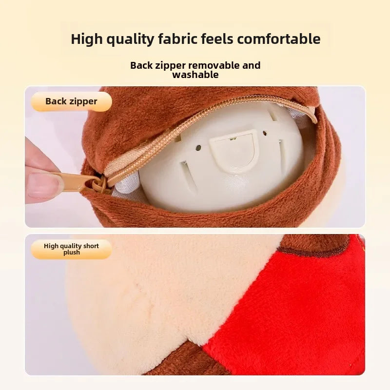 Interaktives, per USB aufladbares Hundespielzeug – Plüschball 15 cm