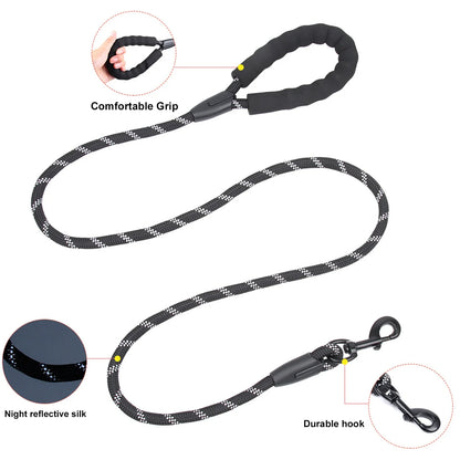 SafeWalk Reflektierende Nylon Hundeleine