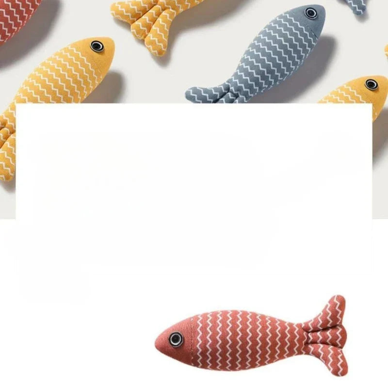 CatNipWave Simulationsfisch – Katzenminze-Spielzeug gegen Langeweile & Zahnabrieb