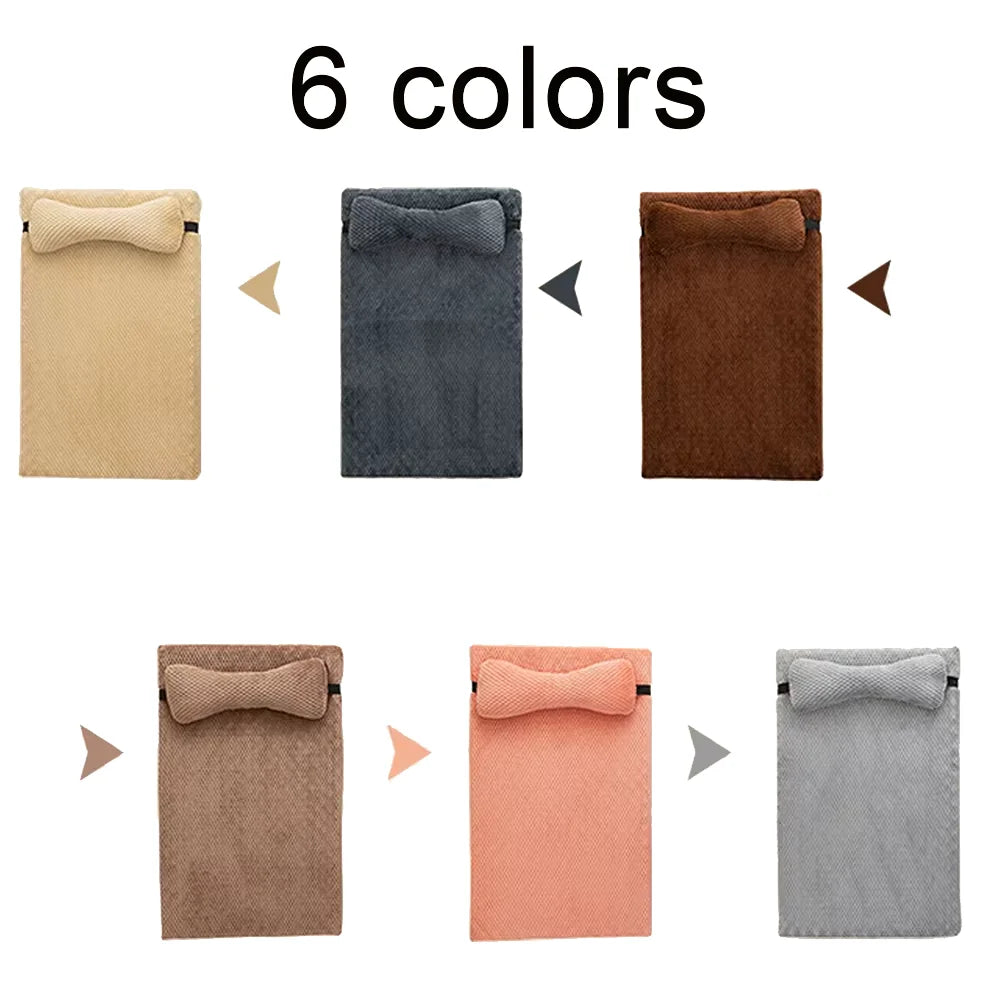 Flauschige, waschbare Hundematte mit Kissen – Komfort für alle Größen