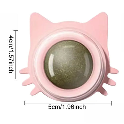 MINTYPLAY Leckbarer Kräuterball für Katzen – Snack, Spielzeug & Zahnpflege in einem!