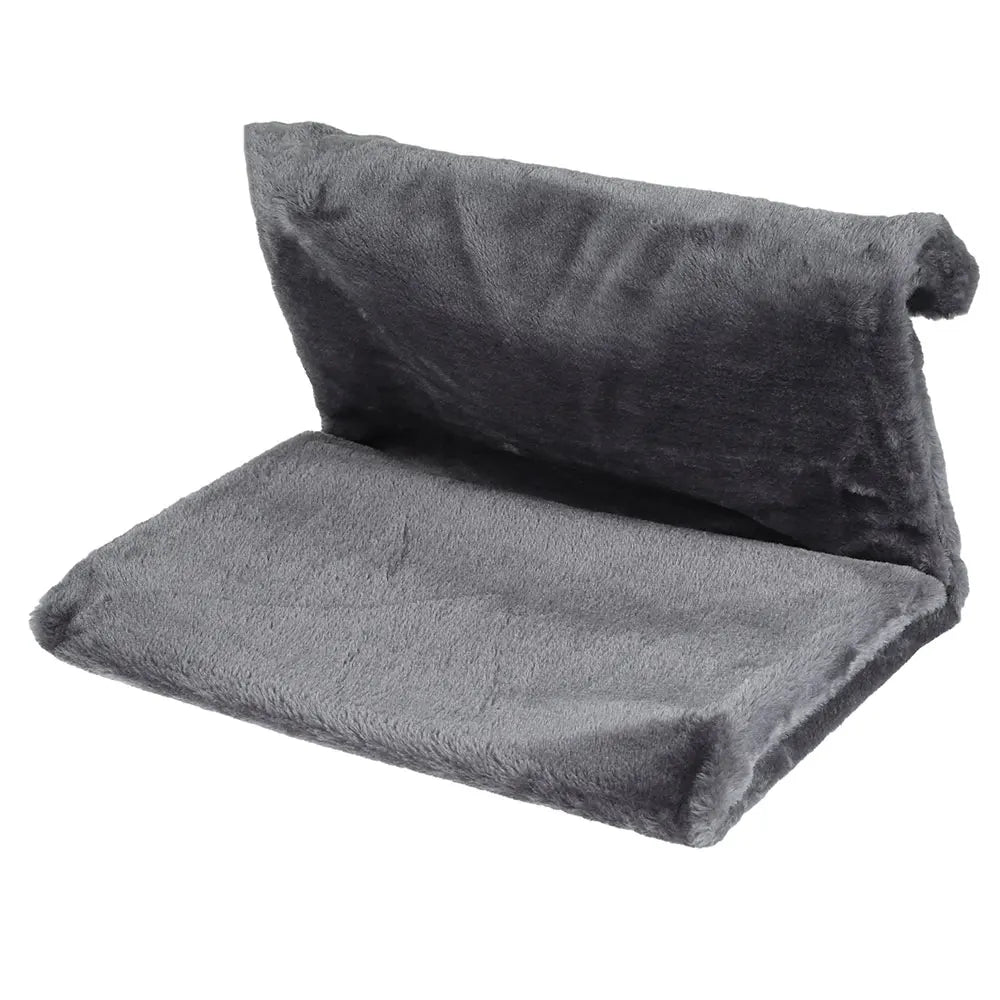Heizkörper-Katzenbett – Fleece-Hängematte mit Metallrahmen – 46 x 30 x 25 cm