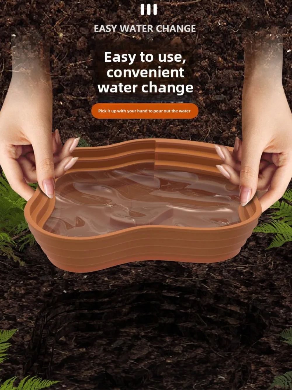 AquaStep Doppelseitige Wasserschale & Futterschale