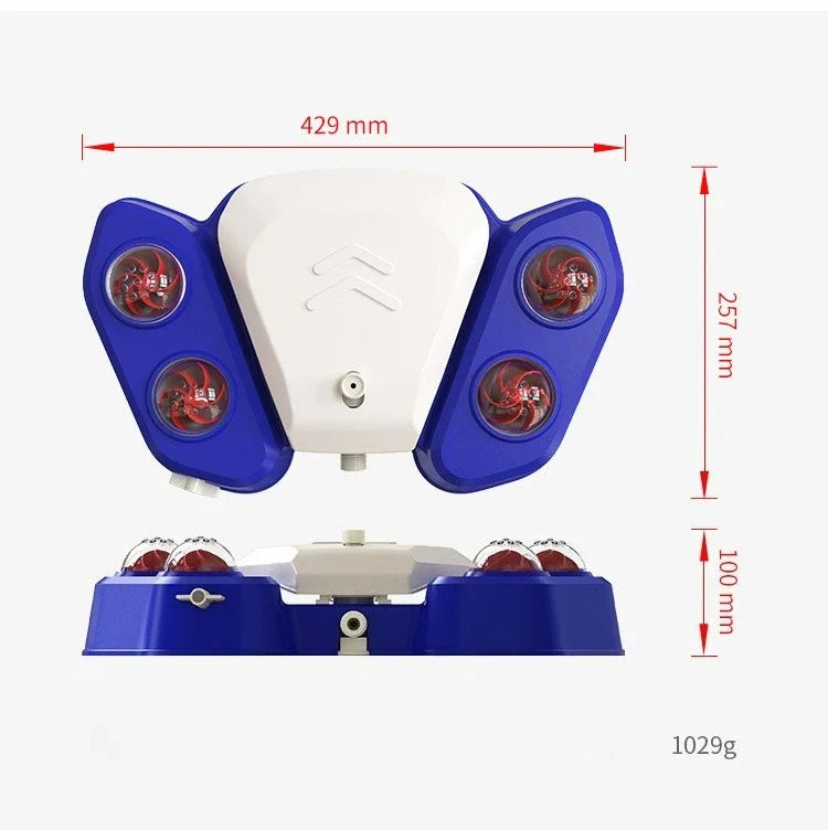 AquaPaws Hunde-Wassersprüher – Interaktives, verspieltes und erfrischendes Wasserspielzeug mit Stufenfunktion
