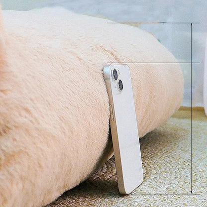 LuxeFluff Katzenbank – Winterwarme Katzenkorb & Sofa