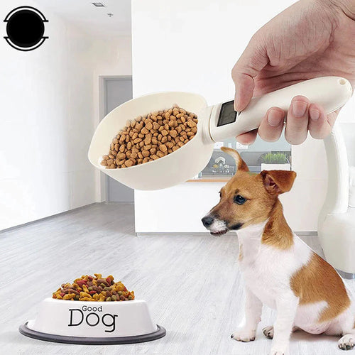 Digitaler Futterlöffel für Haustiere – LED-Anzeige – g/ml