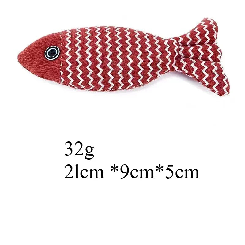 CatNipWave Simulationsfisch – Katzenminze-Spielzeug gegen Langeweile & Zahnabrieb