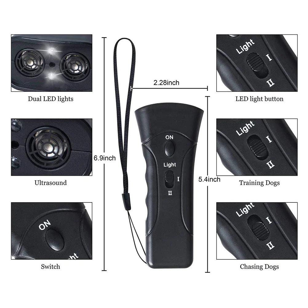 SilentGuard Antibell- und Hundeerziehungsgerät