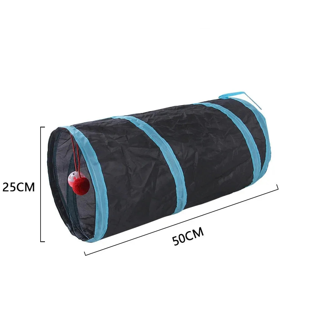 WHISKERTUBE – Faltbarer Katzentunnel-Spielplatz