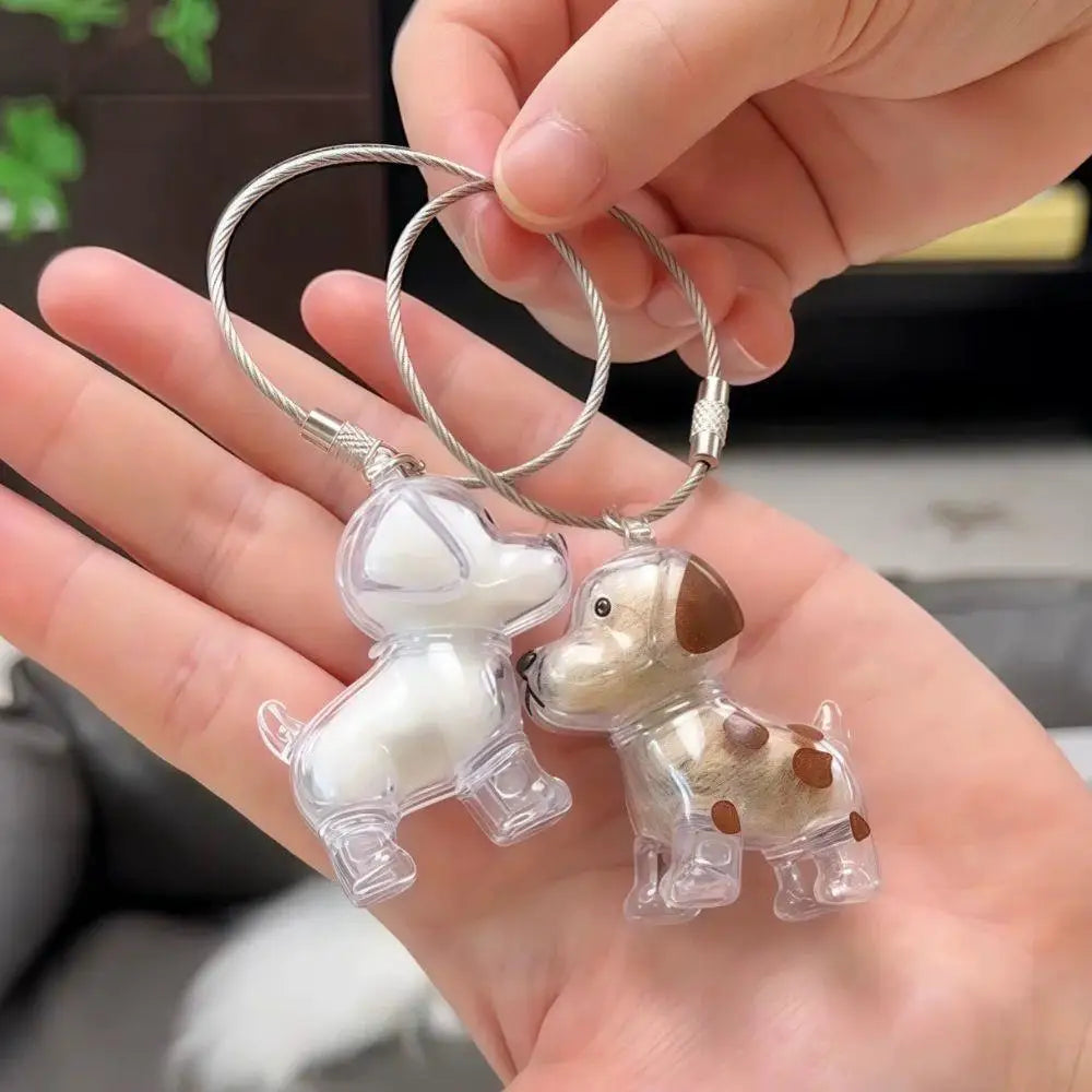 MemoriPaw Schlüsselanhänger zur Aufbewahrung von Hundehaaren