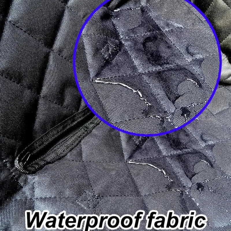 Wasserdichter Autositzbezug für Hunde – 600D Oxford – Schwarz – Universal