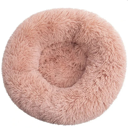 SnugNest Luxus-Rundbett für Haustiere