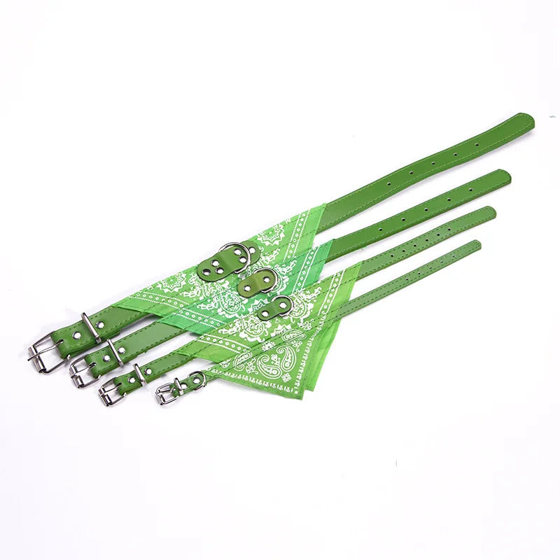 STYLPET PU-Kragen mit Schal