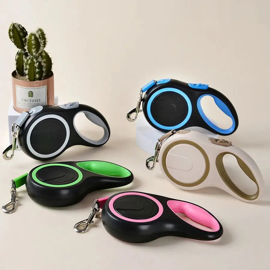 PowerLead – Automatische, ausziehbare Hundeleine 5 m/8 m für große Hunde