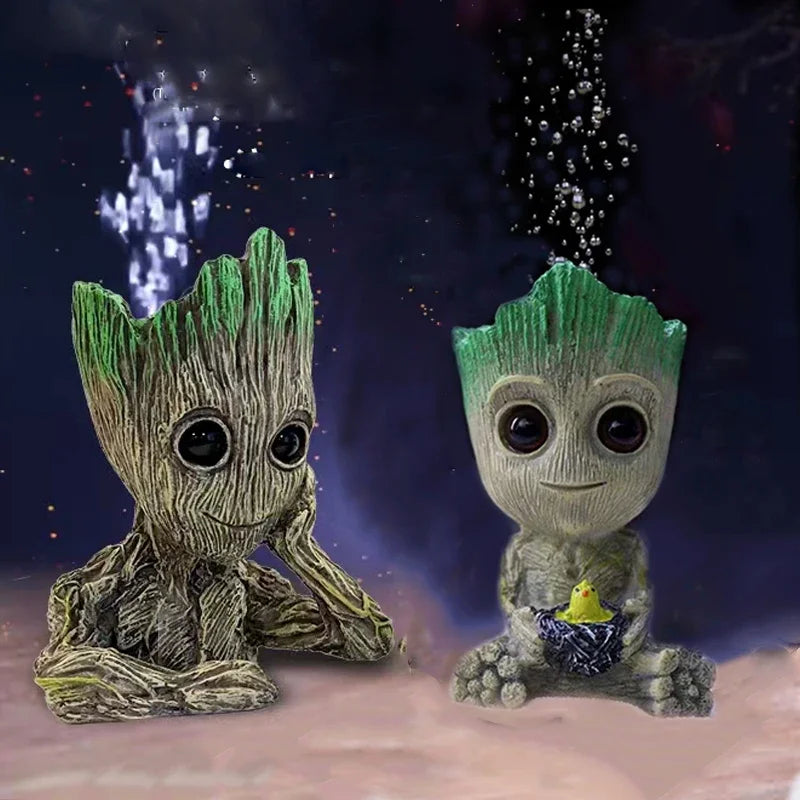 Baumann-Aquarium-Figur