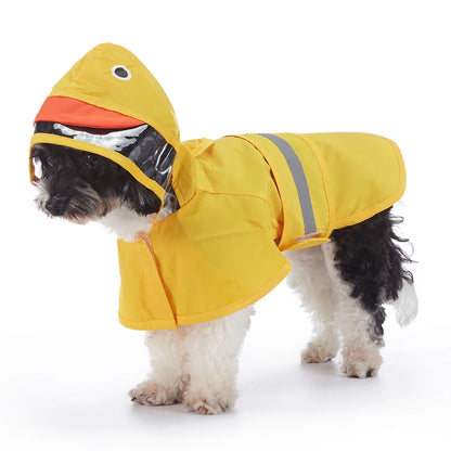RainPaw ReflectaHood Hunderegenmantel