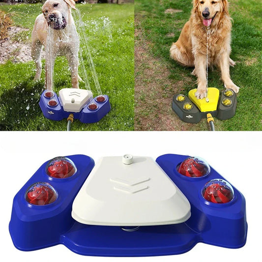 AquaPaws Hunde-Wassersprüher – Interaktives, verspieltes und erfrischendes Wasserspielzeug mit Stufenfunktion