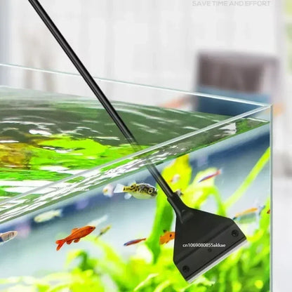 AquaCleanPro Doppel-Funktions Aquarium Reinigungswerkzeug