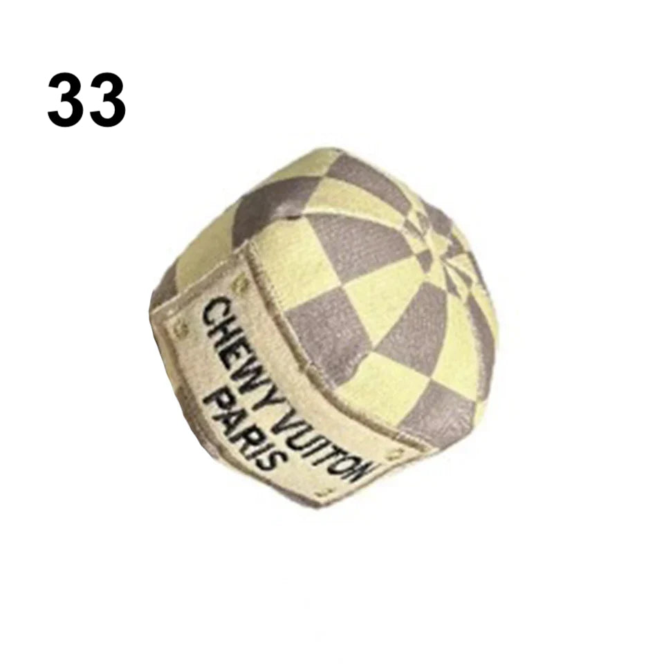 PawChic Luxus-Plüsch-Hundespielzeug