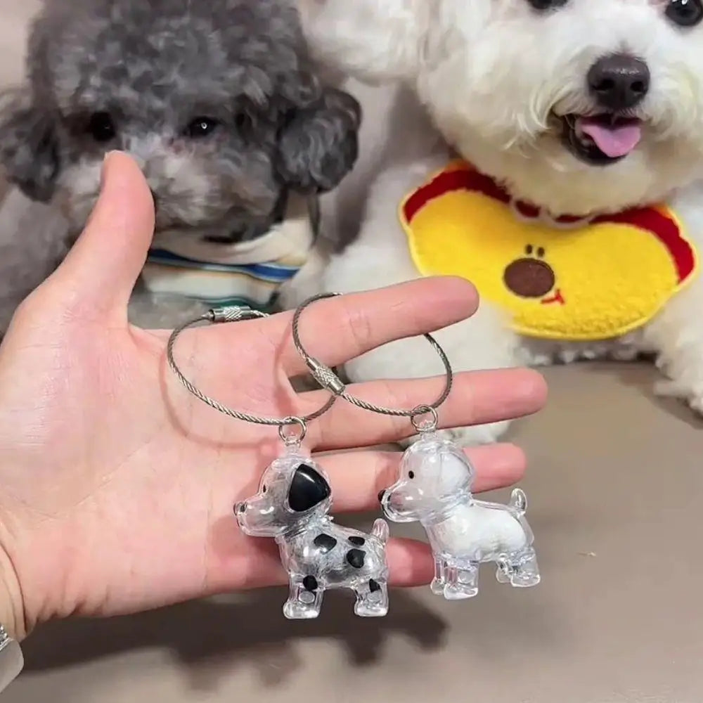 MemoriPaw Schlüsselanhänger zur Aufbewahrung von Hundehaaren