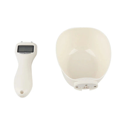 Digitaler Futterlöffel für Haustiere – LED-Anzeige – g/ml