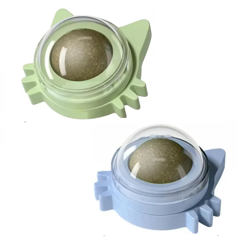 MINTYPLAY Leckbarer Kräuterball für Katzen – Snack, Spielzeug & Zahnpflege in einem!