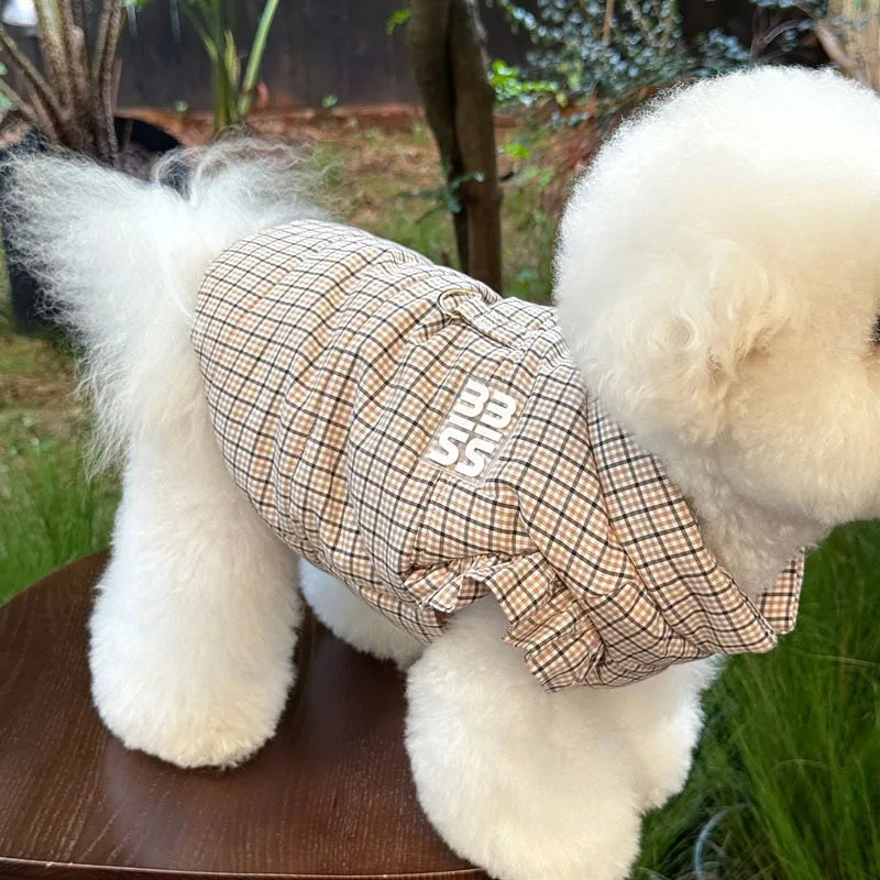 FellMode Winter Check Hundejacke