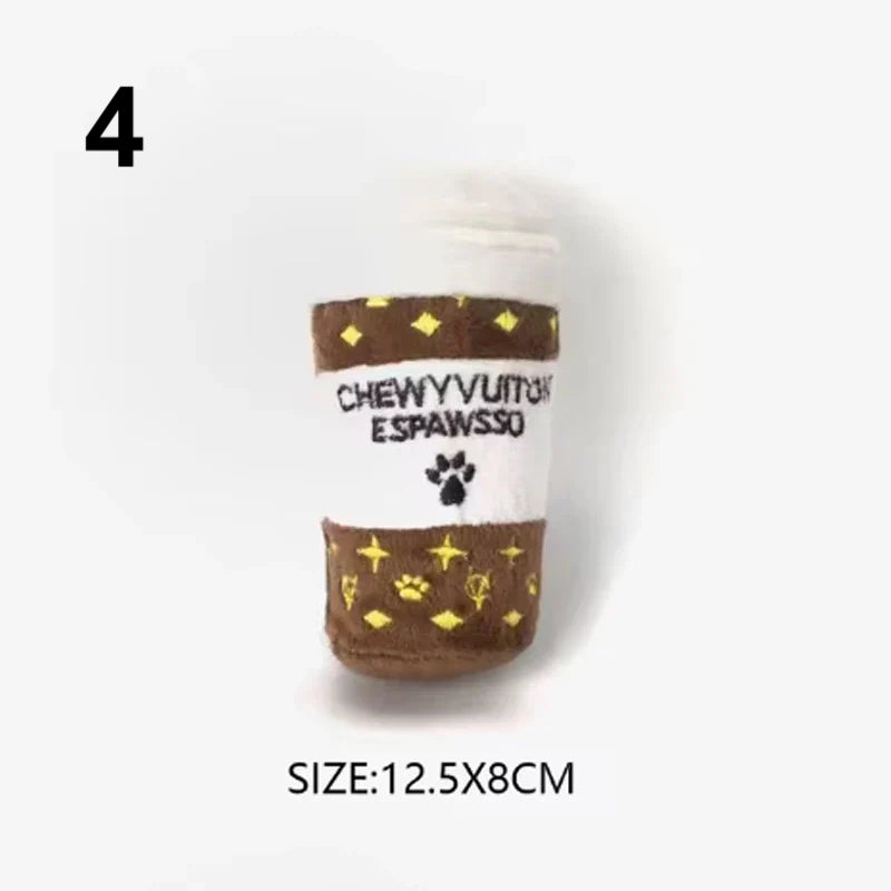 PawChic Luxus-Plüsch-Hundespielzeug