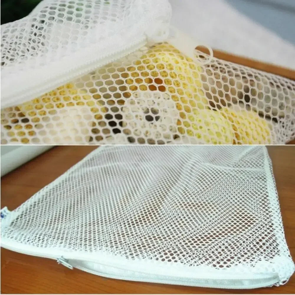 AquaClean Wiederverwendbare Filterbeutel mit Reißverschluss | Feine Aquarium Bio-Netzfilter